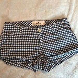 Plaid shorts
